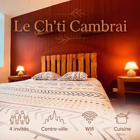 Le Ch'ti Cambrai,elegant, Centre * كامبراي